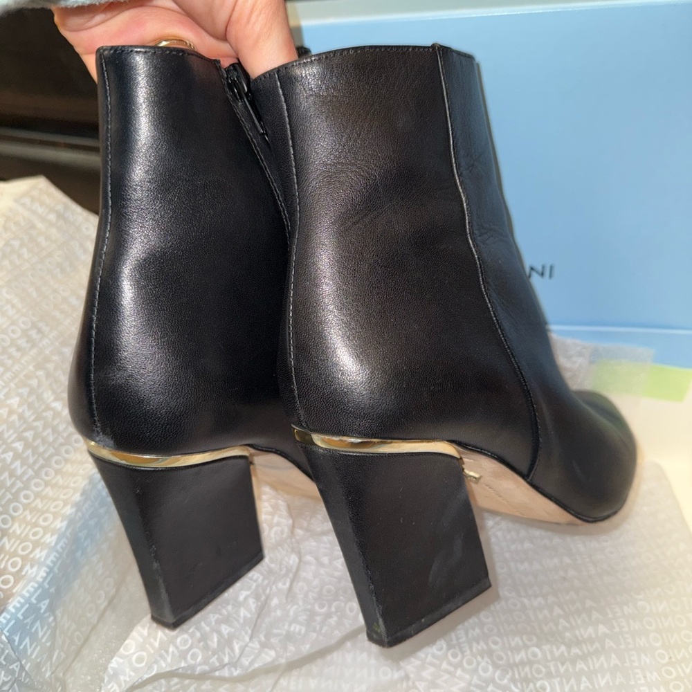 ANTONIO MALANI black booties